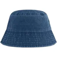 Beechfield Junior Vintage Bucket Hat - Vintage Denim - M/L