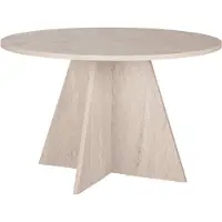 CALICOSY - Eettafel met ronde blad D120 cm - ARIA