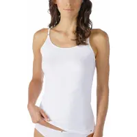 Mey Spaghetti top Serie Soft Shape Wit | Maat 44