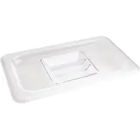 HorecaTraders Plastic gastronorm deksel 1/4