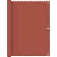 vidaXL Balkonscherm 120x500 cm HDPE terracotta
