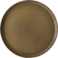 Dutch rose Serenity Borden - Dinerborden - Ø 27cm - Stoneware Handgemaakt - Camel