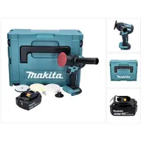 Makita Accu-schuurpolijstmachine DPV 300 F1J, 18 V, 50/80 mm, borstelloos, inclusief 1x accu 3,0 Ah + Makpac - zonder oplader