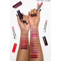 Maybelline Color Sensational Loaded Bolds Lippenstift - 885 Midnight Mer - Violet Mat