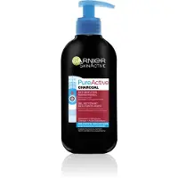 Garnier SkinActive Fure Active 3-in-1 Charcoal Gezichtsreiniger - 200 ml - Anti mee-eters