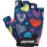Meteor Kinderen M Harten - Fietshandschoenen - Comfortabel, Ademend, Maat S