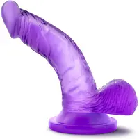 Naturally Yours Mini dildo 10 cm met zuignap - - Blauw