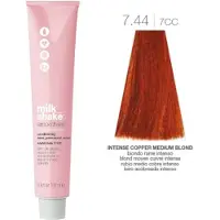 Milk shake Smoothies Semi Permanent Color 7.44-7CC Intense Copper Medium Blond 100 ml