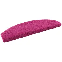 vidaXL Zelfklevende trapmatten 15 st 80 x 24,5 x 3,5 cm Roze