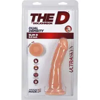 Doc Johnson Slim D - Realistische ULTRASKYN Dildo met Ballen - 15 cm flesh