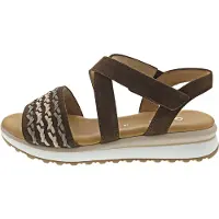 Gabor Dames Sandalen 848 - Bruin - Maat 38