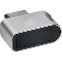 Kensington VeriMark Guard USB-C - Laptopslot - Vingerprintsleutel - Met vingerprint - Zilver