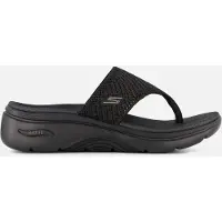 SKECHERS 140861 Go Walk Arch Fit Slippers | Maat 42 Dames Zwart