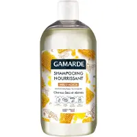 Gamarde , biologische shampoo voor haarverzorging, met acaciahoning, verzorgend, voor droog en beschadigd haar, 500 ml