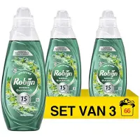 Robijn Quickwash - Vloeibaar Wasmiddel - Spring Blossom - 3 flessen - 66 wasbeurten - Voordeelverpakking