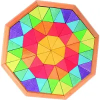 Grimm's houten puzzel Octogon klein