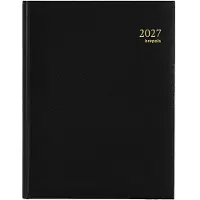 Brepols Agenda Timing week NL 2027 LIMA zwart zwart Papier Agenda