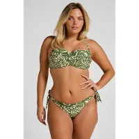 Hunkemoller Bikinibroekje Cancun Groen Dames | Maat: S
