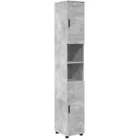 vidaXL Badkamermeubel Set 4 st Beton Grijs 35 x 30 x 192 cm