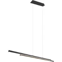 TRIO Hanglamp Odio zwart