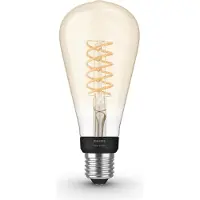 Philips Filamentlamp White Edison XL E27