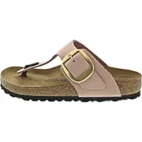 Birkenstock Teenslipper 'Gizeh Lenb' goud / rosé / zwart