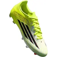 Adidas Voetbalschoen 'F50 LEAGUE' neongeel / zilvergrijs / kersrood / zwart