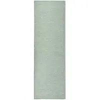 vidaXL Buitenkleed platgeweven 80x250 cm turquoise
