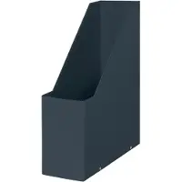 Leitz Cosy Click & Store Duurzame Tijdschriftenhouder voor A4 Documenten - 77% Gerecycled Karton - 10.3 x 33 x 25.3 Cm (BxHxD) - Fluweel Grijs