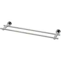 Plieger handdoekbeugel dubbel voor designradiator chroom
