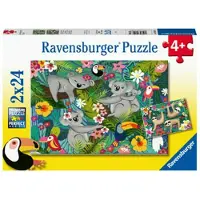 Ravensburger - Koalas And Sloths 2x24p - 05183
