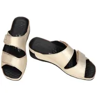VITAL -Dames - goud - slippers & muiltjes - maat 42