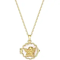 Hey Happiness Ketting 'Seraphina Locket' goud