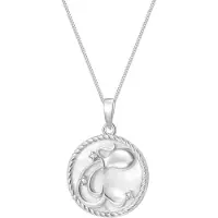 Hey Happiness Ketting 'Aquarius' zilver