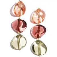 Cala Rose Oorbellen 'RIVIERA' abrikoos