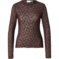 Vila Blouse 'VIFay' bruin