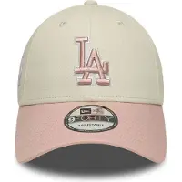New Era Pet '9Forty Los Angeles Dodgers' lichtbeige / oudroze