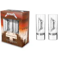 Metallica Shotglazenset - Master Of Puppets - voor Geen - transparant | Maat Standard