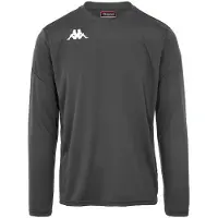 Kappa Dovol T-shirt Met Lange Mouwen Grijs S Man