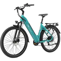 TTGO C5 E-bike - 25 km/u - 27.5inch - 90km actieradius - 250W motor - 48V 13.5Ah accu - 70NM - groen