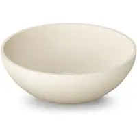 ZEZA Element Waskom - 41x41x14cm - solid surface - mat crème SW1440417