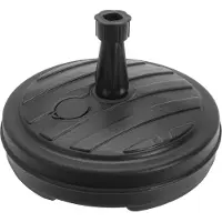 Eda Plastiques EDA 010703 G.GF: Parasolstandaard, kunststof, rond, 430 mm, donkergrijs