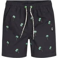 Tumble 'n dry zwemshort donkerblauw met all over palmboom print Jongens Polyester - maat 116