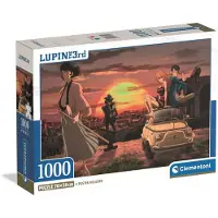 Clementoni - Puzzel - 1000 Stukjes - Lupin III - Compact Box