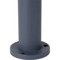 PRIOS Tuinpadverlichting Tulimar, dimbaar, zwart, Aluminium, Modern, Tuinpad verlichting