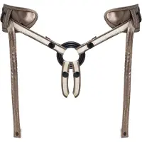 Strap-On-Me - Strap-on Harnas - PVC Leatherette - Desirous - Brons