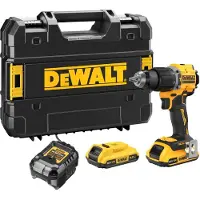 DeWalt DCD799D2T-QW Accu-klopboor/schroefmachine 2 snelheden Incl. 2 accus, Incl. lader, Incl. koffer
