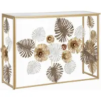 Mauro Ferretti Consoletafel Glam Floris 113×40×80 cm