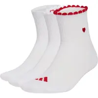 Adidas Sportsokken 'Womens Graphic 3 Pair Pack' rood / wit