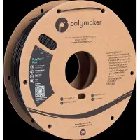 Polymaker PA06001 PolyMAX Tough Filament Tough PLA Hoge stijfheid, Hoge treksterkte, Slagvast 1.75 mm 750 g Zwart 1 stuk(s)